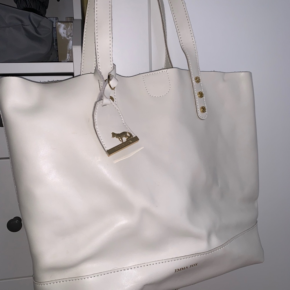 Emma Fox Leather Tote